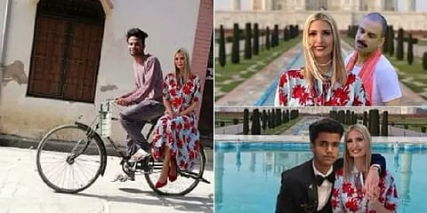 வைரலான தன் இந்திய புகைப்படங்கள் குறித்து இவான்கா ட்ரம்ப் ட்வீட்