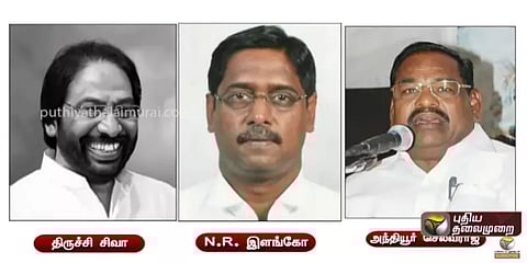 திமுக மாநிலங்களவை வேட்பாளர்கள் அறிவிப்பு : மூவரும் கடந்து வந்த பாதை...!