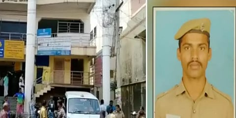 கழிவறைக்குள் தற்கொலை செய்துகொண்ட காவலர் : பின்னணி என்ன ?