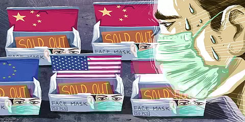 கொரோனா எதிரொலி: முகக் கவசங்களின் தேவை அதிகரிப்பு: சில இடங்களில் திருடு போவதாக புகார்..!