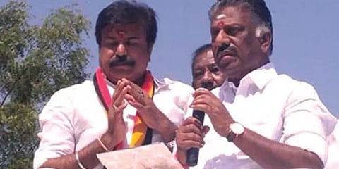 எம்.பி பதவி பெறும் தொடர் முயற்சியில் தேமுதிக: ஓபிஎஸ் உடன் சுதீஷ் ஆலோசனை..!