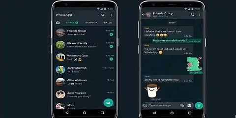 வந்துவிட்டது வாட்ஸ்அப் டார்க் மோட்!