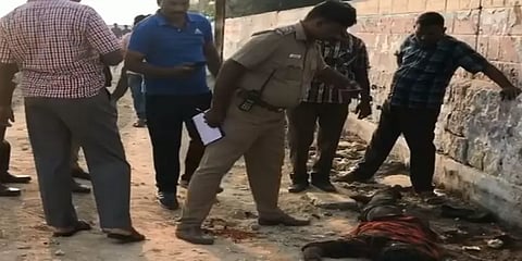 அடையாளம் தெரியாத இளைஞர் வெட்டிக்கொலை- மதுரையில் பயங்கரம்