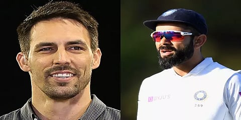 "இந்தியா வரட்டும் வெச்சுக்குறேன்" கடுப்பான கோலி ! கிண்டல் செய்த ஜான்சன்