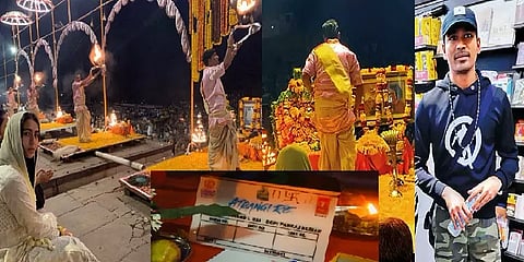 வாரணாசியில் தனுஷின் பாலிவுட் படத்தின் படப்பிடிப்பு - வெளியான புகைப்படங்கள்..!