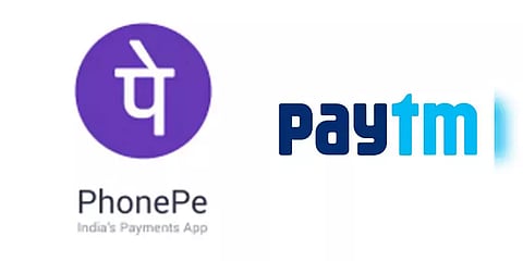 யெஸ் பேங்க் நெருக்கடி : போன் பே, பேடிஎம் ட்விட்டரில் மோதல்