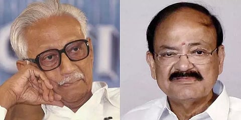 “கொள்கை மீது தீராத பற்று கொண்டவர்” - அன்பழகனுக்கு குடியரசு துணைத் தலைவர் புகழாரம்