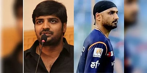 ஹர்பஜன் சிங்கிற்கு வீடியோ போட்டுக்காட்டி நெகிழ்ந்த சதீஷ்