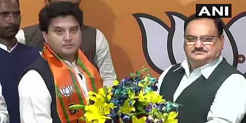 பாஜகவில் இணைந்தார் ஜோதிராதித்ய சிந்தியா