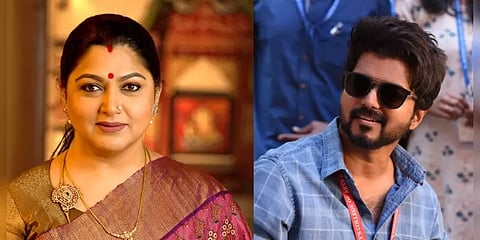 “இப்போது வழக்கிலிருந்து ஓய்வு எடுக்கலாமா?” - விஜயின் சம்பள ரெய்டு குறித்து குஷ்பு கேள்வி