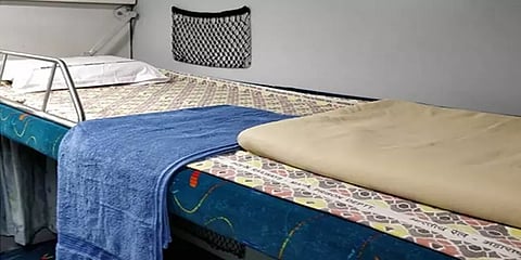 "ரயிலில் ஏசி பயணிகளுக்கு கம்பளி கிடையாது" தெற்கு ரயில்வே