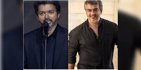 இப்படியா வாதம் செய்வீர்கள்.. விஜயின் ‘நண்பன் அஜித்’ பேச்சும்.. ரசிகர்களின் கோஷ்டி பூசலும்