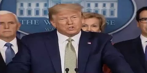 கொரோனா பாதித்த அமெரிக்கர்களுக்கு ரூ.75,000 உதவித் தொகை!