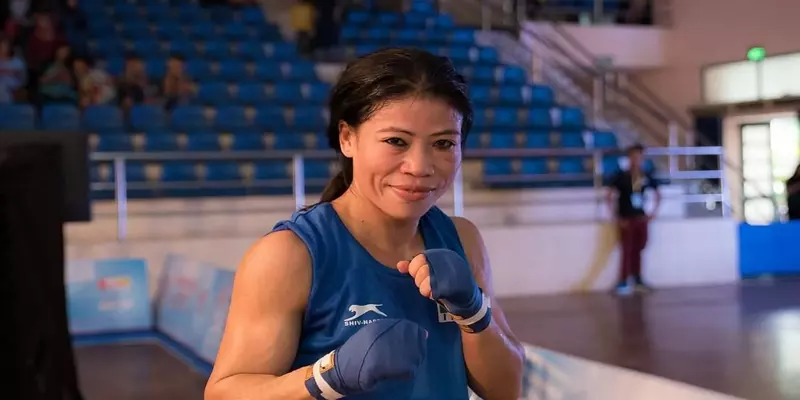 "கொரோனா பாதித்தவரிடம் நான் கை குலுக்கவில்லை" - மேரி கோம் !