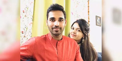 ‘பேஸ்புக் கணக்கை என் மனைவி ஹேக் செய்துவிட்டார்’: புவனேஸ்வர் குமார்