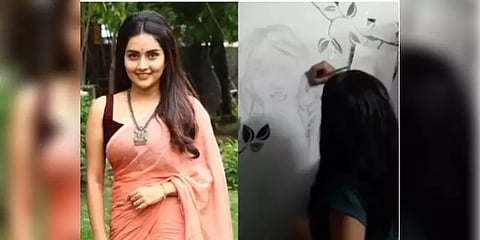 “எனக்குள் இருந்த பிக்காசோ வெளியே வருகிறார்” - ஓவியரான நடிகை மஹிமாவின் வீடியோ