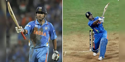 உலகக் கோப்பையின் ‘தோனி சிக்ஸை’ சாடிய காம்பீர் - வறுத்தெடுத்த நெட்டிசன்கள்