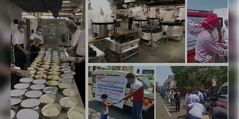 ‘ஒரு வாரத்திற்குள் 50 ஆயிரம் பேருக்கு இலவச உணவு’ - சாதித்துக் காட்டிய மஹிந்திரா