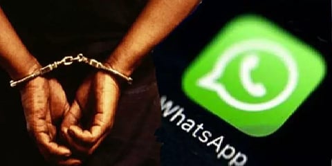 பிரதமர் மோடி குறித்து வாட்ஸ் அப்பில் அவதூறு: 3 பேர் கைது