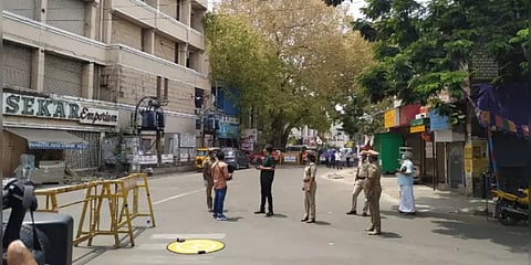 ஊரடங்கு : கழுகுப் பார்வையில் சென்னையை அலசும் காவல்துறை..!