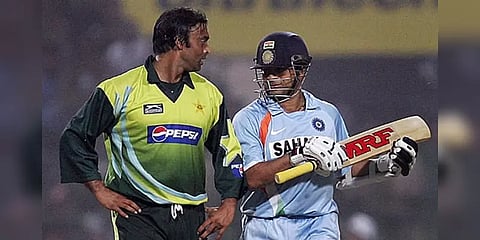 “சச்சினை 12-13 முறை அவுட்டாக்கியிருப்பேன்” - தவறாக சொல்லி கிண்டலுக்கு ஆளான அக்தர்..!