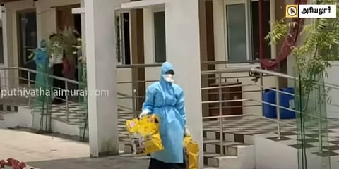 குணமானது எப்படி? - கொரோனாவில் இருந்த மீண்ட ஃபீனிக்ஸ் மால் ஊழியரின் டிக் டாக்!