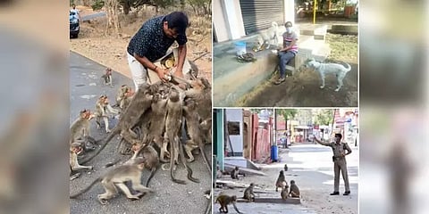 ’இதயம் உள்ள மனிதர்கள் இங்கே இருக்கிறார்கள்’ - ஊரடங்கில் பொங்கிய மனிதநேயம்