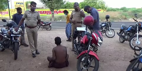 பிரிந்த மனைவி, பிள்ளைகளை காண ஆவல் : சட்டை கூட இல்லாமல் நடந்த கணவர்..!