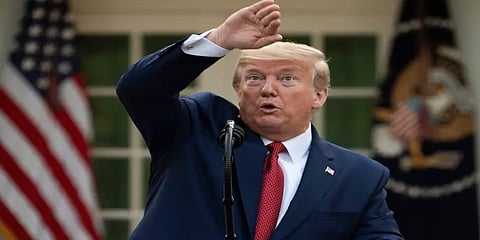 "நான் விளையாட்டாகத்தான் சொன்னேன்" சர்ச்சைக்கு பின் ட்ரம்ப் விளக்கம் !