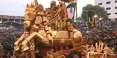 கள்ளழகர் ஆற்றில் இறங்கும் திருவிழா ரத்து..! முக்கிய நிகழ்வுகள் இணையத்தில் ஒளிபரப்பு