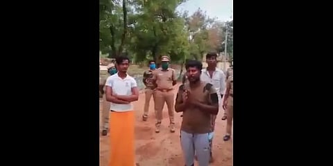 டிக்டாக்கில் பிரபலமடைய சிறுத்தை வேட்டை வீடியோ - வெளியானது இளைஞர்களின் பித்தலாட்டம்.!