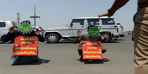 சென்னையில் சப்-இன்ஸ்பெக்டருக்கு கொரோனா : குடும்பத்தினருக்கும் பரிசோதனை..!