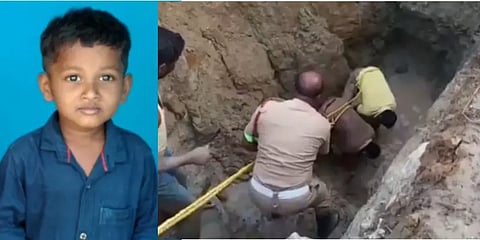 தண்ணீருக்காக தோண்டப்பட்ட பள்ளம் : விளையாடிக்கொண்டிருந்த சிறுவனுக்கு நேர்ந்த விபரீதம்..!