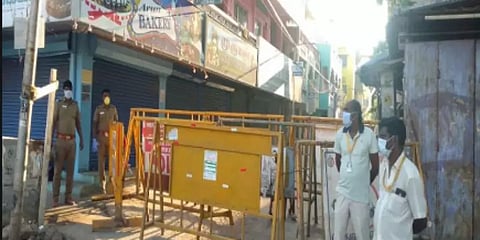 சென்னையில் ஒரே தெருவில் 19 பேருக்கு கொரோனா