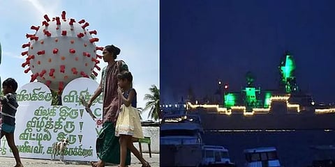 அச்சமூட்டும் கொரோனா.. முன்கள வீரர்களுக்கு முப்படை கவுரவம்.. சில முக்கியச் செய்திகள்!