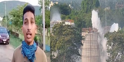 ”எங்களுக்கு எங்கே ஓடுறது என்றே தெரியல” - விபத்தை நேரில் பார்த்தவர் வேதனை- வீடியோ