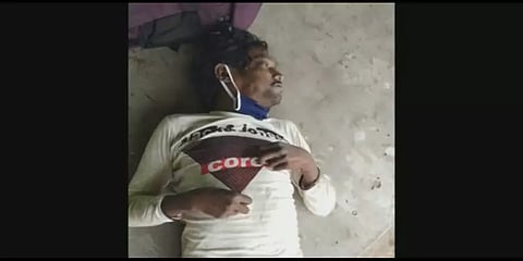 கும்மிடிப்பூண்டி : சாலையோரம் உயிரிழந்த நிலையில் மீட்கப்பட்ட வடமாநில தொழிலாளி