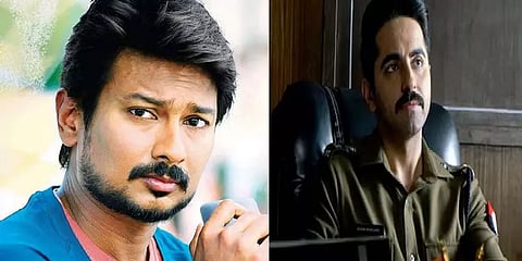 இந்தியில் வெளியான ’ஆர்ட்டிகிள் 15 ’ படத்தின் தமிழ் ரீமேக்கில் உதயநிதி ஸ்டாலின்?