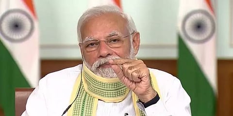 மான் கீ பாத் மூலம் நாட்டு மக்களிடையே இன்று பேசவுள்ள பிரதமர் மோடி!!