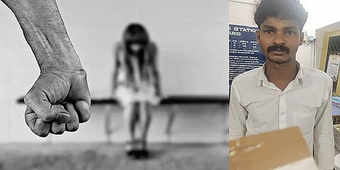 17 வயது சிறுமியை கடத்தி வைத்து பாலியல் துன்புறுத்தல்- கூலித் தொழிலாளி கைது