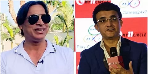 "கங்குலி கேப்டனான பிறகு இந்திய அணி வேற லெவல்" அக்தர் கருத்து !