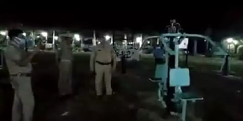 கோளாறா? அமானுஷ்யமா?: தானாகவே இயங்கிய உடற்பயிற்சி இயந்திரம் குறித்து போலீசார் விளக்கம்