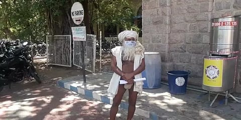 “காசிக்கு அனுப்பி வையுங்கள்” பொது முடக்கத்தால் தமிழகத்தில் சிக்கிய உ.பி சாது கோரிக்கை