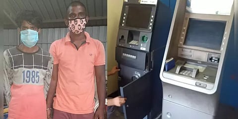 ‘மனைவியின் நகையை மீட்க ‘பார்’ நண்பருடன் ஏடிஎம் கொள்ளைக்கு பிளான்’ : இருவர் கைது