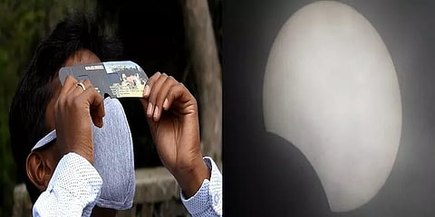 கொடைக்கானலில் தெரிந்த சூரிய கிரகணம் - கண்டு ரசித்த மக்கள்