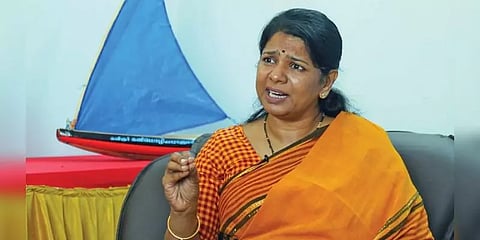 காவல்துறையை காப்பாற்றுவதற்கு முயற்சிப்பது வெளிப்படையாகத் தெரிகிறது: கனிமொழி