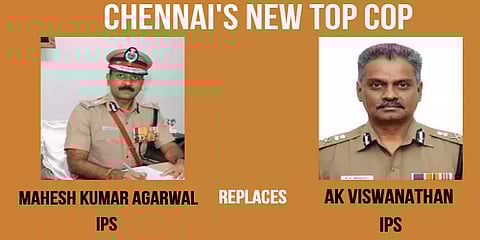 சிபிஐ அனுபவம் கொண்ட சென்னையின் புதிய போலீஸ் கமிஷனர் மகேஷ் குமார் அகர்வால்.. யார் இவர்?