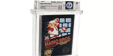 ரூ.85 லட்சத்துக்கு ஏலம்... சாதனை படைத்த சூப்பர் மேரியோ கேம்..!