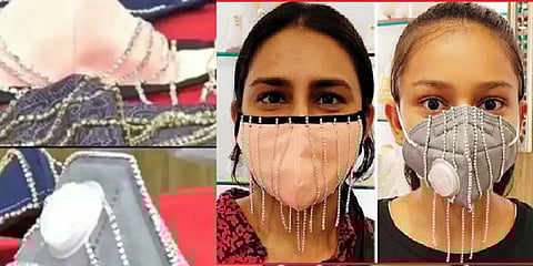 ‘டிசைன் டிசைனாக தங்கம், வைரத்தில் மாஸ்க்..’ கொரோனா காலத்திலும் துரத்தும் ஆடம்பரம்..!