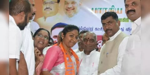 வீரப்பனின் மகளுக்கு பாஜகவில் பதவி : மேலும் பலருக்கு பொறுப்புகள்